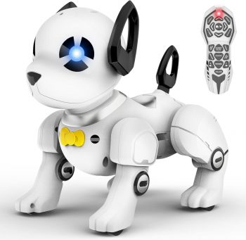 Remote Control Robot Dog Toy, RC Dog Programmable Smart Interactive Robotic Pets, RC Stunt... Remote Control Robot Dog Toy, RC Dog Programmable Smart Interactive Robotic Pets, RC Stunt...